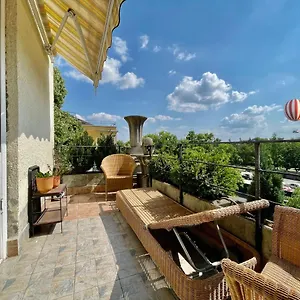 With Terrace Overlooking The Park Budapest